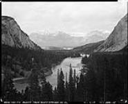 Bow [River] Valley from the Banff Springs Hotel, Banff National Park, Alta July 1926