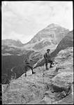 Tongue of Illecillewaet Glacier and Mount Sir Donald ca. 1925-1930