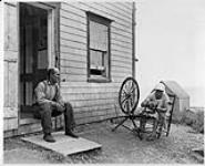 Scene at Acadian Home, Cabot Trail, Cape Breton Highlands National Park ca. 1940-1941