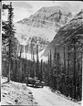 Mount Edith Cavell and motor road, Jasper National Park Jan. 1927