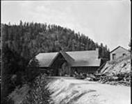 Radium Hot Springs entrance to Kootenay National Park c 1930