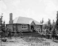 Exterior of Community Building, Prince Albert National Park, Sask Aug., 1935
