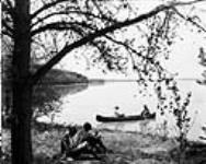 Canoeing - Prince Albert National Park June 1928