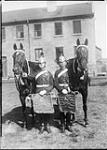 Trumpet Major [Strome] Galloway and Trumpeter Hobbs, Royal Canadian Dragoons, Stanley Barracks 26 Aug. 1934