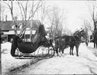 Honorable S.N. Parent's sleigh 20 Mar. 1912