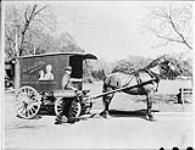 Delivery wagon, Weston Bread Co ca. 1945