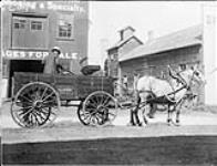 Delivery wagon 29 July 1910