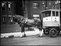 Delivery wagon, Acne Farm Dairy 8 Aug. 1947