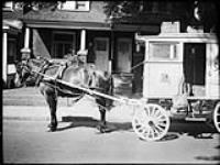 Delivery wagon, Silverwood's Dairy Products, Marjorie Ave 1 Aug. 1947