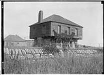The Clergue Blockhouse, Sault Ste. Marie, Ontario July 25, 1908.