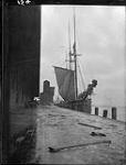 Schooner at Sarnia dock 1907