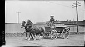 Wagon load of bread 1915