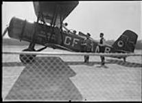 [Stearman 4EM 'Junior Speedmail' aircraft CF-AMB of Canadian Airways Ltd. Taken 1930-1933.]