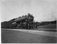 Canadian Pacific Railway "Ten-Wheeler" type steam locomotive engine 604 ca. 1930
