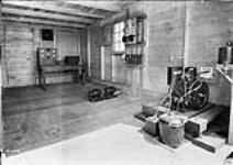 Interior view of the Wireless Station at Chapel St 26 Aug. 1928