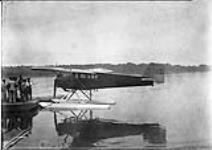 Curtiss Robin on floats 13 Aug. 1929