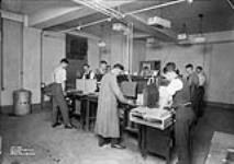 Aerial film printing room, R.C.A.F. Photo Section, Jackson Building 7 Feb. 1929