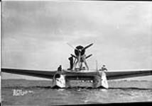 Savoia-Machette S55X flying boat of General Italo Balbo's squadron of R. I.A.F. en route from Orbetello, Italy, to Chicago, Illinois 13 July 1933