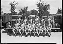 Group photo of R.C.A.F. Motor Transport personnel 1938