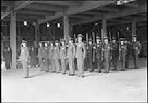 General Salute in dock-yard No. 10 to Inspector Officer G/C L.S. Breadner 28 Apr. 1937