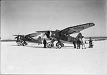 Warming-up Lysander, 110 Squadron, RCAF 1939-1940.