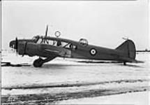 Avro 652A Anson MK.I aircraft R3373, 3/4 front view, Uplands Military Airport 12 Apr. 1940