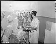 AC1 Pouliot, artist, station hospital 23 June 1944
