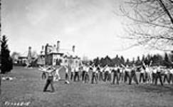 Physical Training, No.1 Convalescent Hospital, R.C.A.F., Hamilton, Ontario, Canada, ca. October 1944 [ca. October, 1944].