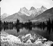 Three Sisters Mountains near Canmore, Alta [1880 - 1900]