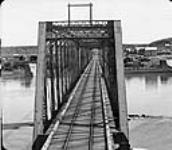 Bridge over the Saskatchewan River at Medicine Hat, Alta [1880-1900]