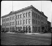 [Driard Hoteland Victoria theatre corner of Broad and View Streets, Victoria, B.C.] [c. 1890]