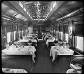 [Interior of a dining car] n.d.