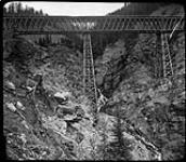 Bridge over Stoney Creek, [B.C., 1880-1900] 1880-1900