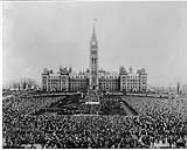 Jubilee - King George V, Parliament Hill in Ottawa 1935