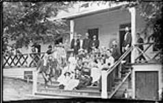 Guests at Summit House, [Port Cockburn], Muskoka Lakes, Ont., 1887 1887.