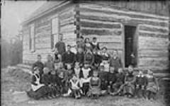A group of school children, Muskoka Lakes, Ont., c. 1887 ca. 1887