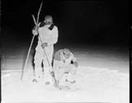 Aircrew survival and clothing test, N. of Cold Lake 8 Feb. 1955
