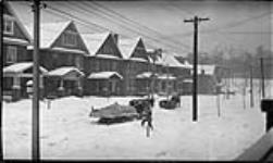 Garbage man with sleigh and coal man, [Toronto, Ont.], 9 Feb., 1918 9 Feb. 1918