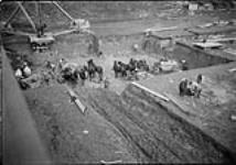 Excavation for Union Station 22 Nov. 1915