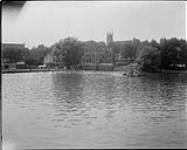 Swimming in Avon [River, Stratford, Ont.] n.d.