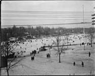Skating on Avon [River, Stratford, Ont.], 1926 1926
