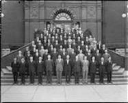 C.N.R. Apprentices, 1925 [in front of City Hall, Stratford, Ont.] 1925