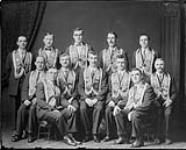 Orange Lodge, 12 members in regalia n.d.