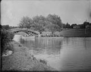 "Greyhound" on the Avon [River] by the Island. [Ont.] n.d.