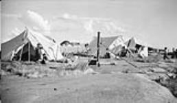 Some Dogrib tents 1937