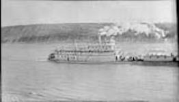 Sternwheeler & barges in the Great Slave Lake district Sept.-Oct. 1937