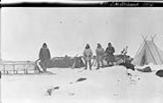 B.M. McConnell [and sledge party, Alaska], 1914 1913 - 1914