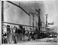 Potlatch, Alert Bay, B.C June, 1907