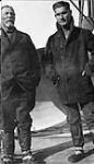 John Hadley and F.W. Maurer on U.S.R.C. "B ar" afterArescueEatRESCUE AT Nome, Alaska, Sept., 1914 1913 - 1914