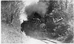 Locomotive de la compagnie de chemin de fer Temiscouata vers 1945-1949